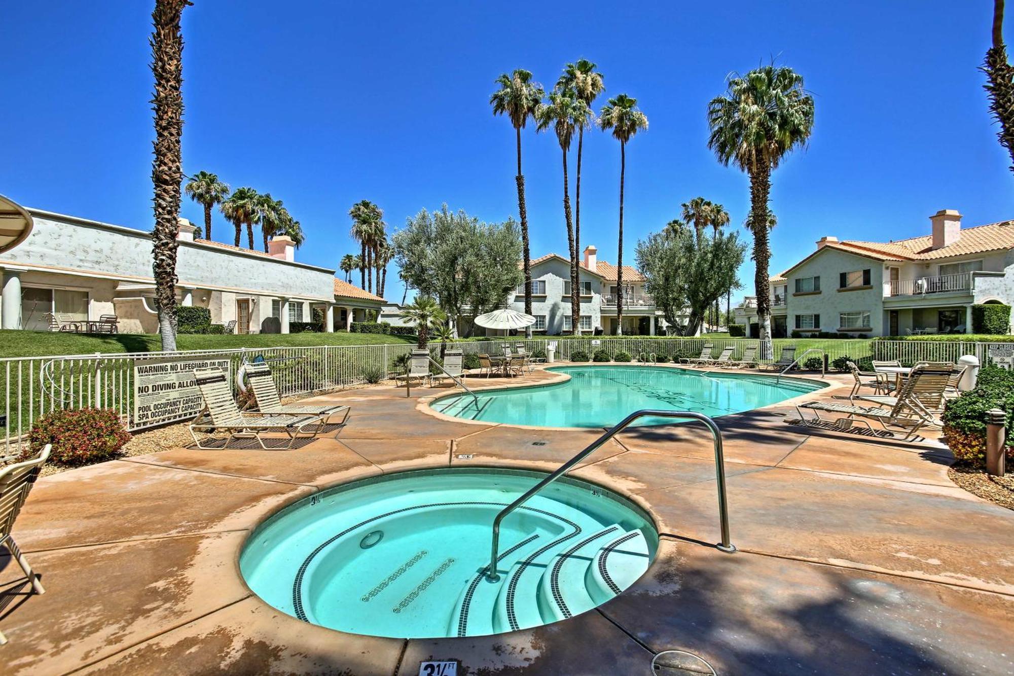 Palm Desert Retreat Pool Access And On-Site Golf! Villa Esterno foto